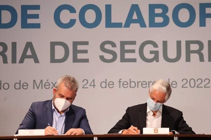 #Edoméx y #Michoacán colaborarán para fortalecer seguridad en sus fronteras