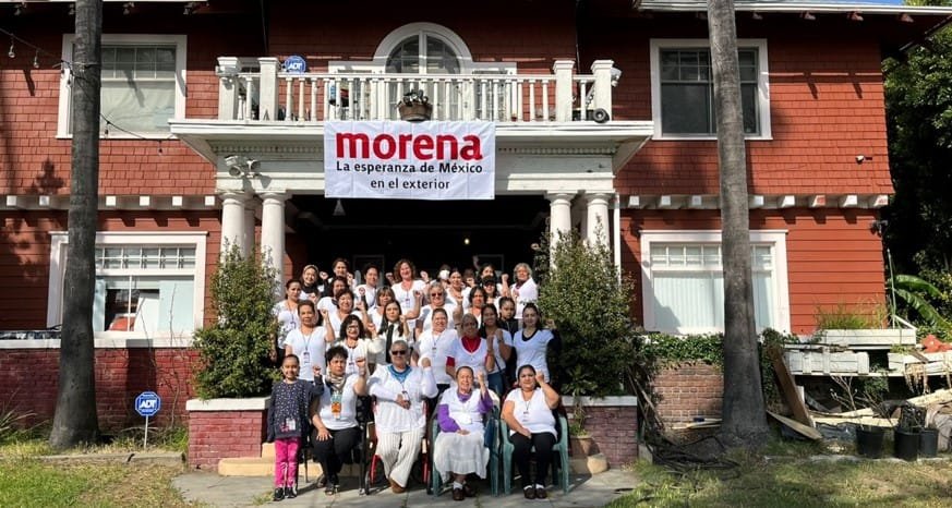 Mujeres de MORENA y mujeres migrantes en USA se reúnen para crear red de apoyo