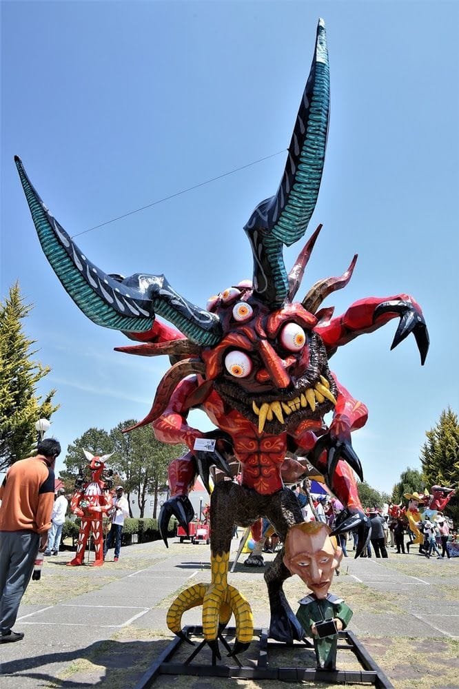 Muestra y Concurso de Judas en Centro Cultural Mexiquense