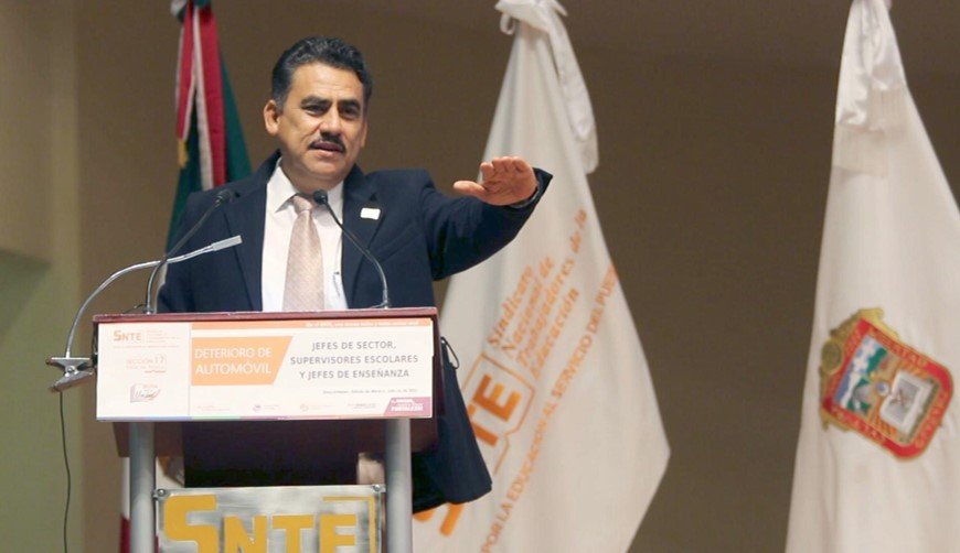 #SNTE fuerte y unido: Eliud Terrazas