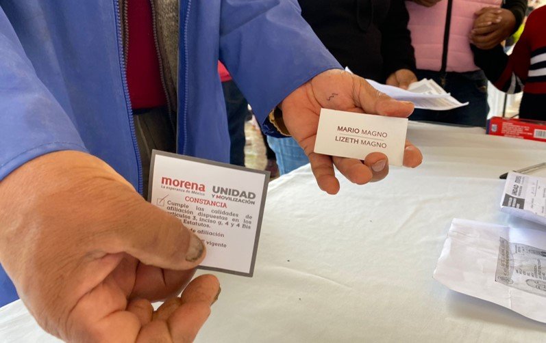 Acusan a Mario Magno de coaccionar a militantes de #MORENA