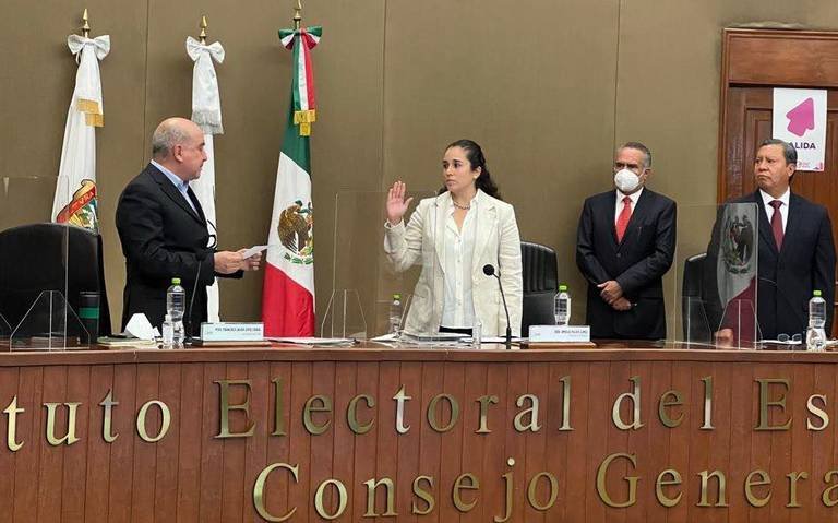 Rinde protesta Amalia Pulido Gómez, la mujer que organizará las elecciones para gobernador de 2023