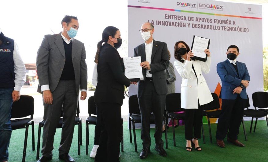 Entregan Apoyos #Edoméx a la Innovación y Desarrollo Tecnológico; #UAEMéx se beneficia con 10 proyectos