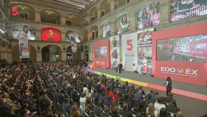 EN VIVO Gobernador Alfredo del Mazo emite su #5toInformeEdoméx