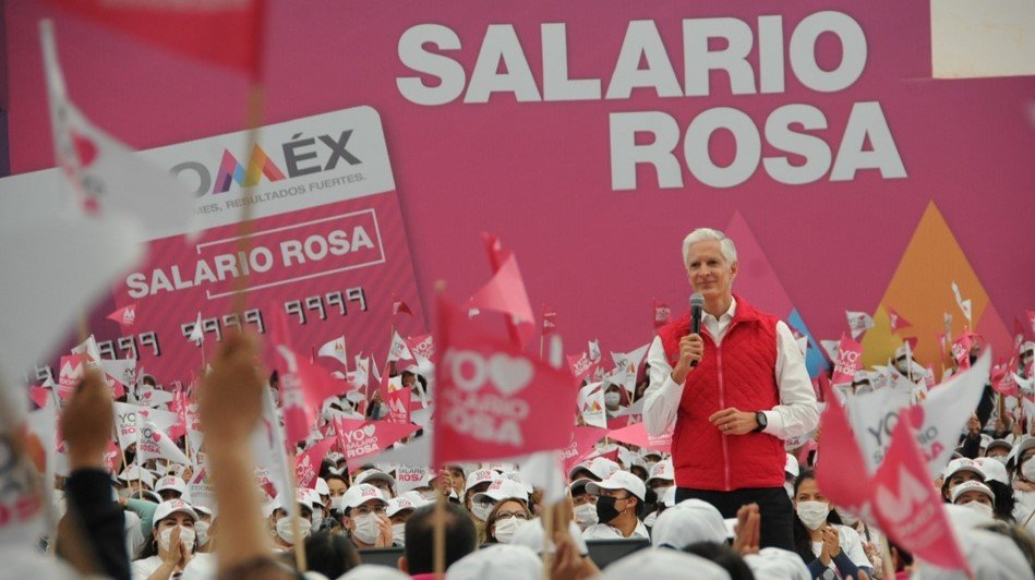 Llama gobernador Del Mazo a invertir el #SalarioRosa en cuidados de la salud