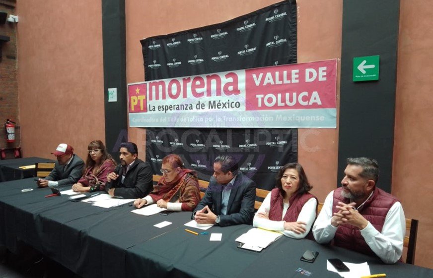 MORENA y PT #Toluca inician trabajos rumbo al 2023