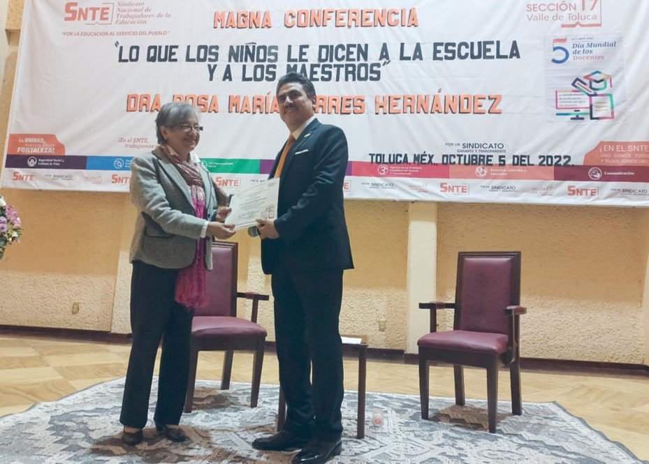 Seccion 17 del #SNTE conoce “Lo que los Niños le Dicen a la Escuela y a los Maestros”