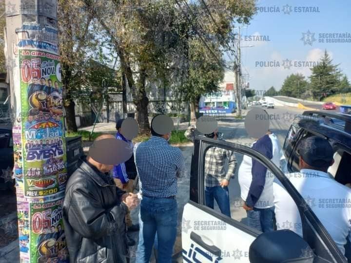 Atrapan a dos sujetos investigados por varios asaltos a transporte público en #Toluca