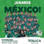 Pantallas gigantes en #Toluca para el partido México vs Arabia Saudita