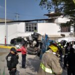 Fatal accidente, pipa sin frenos se estrella contra combi en #Tultitlán