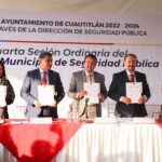 Alcalde de Cuautitlán, Aldo Ledezma, firma acuerdo para integrar a la Policía Intermunicipal