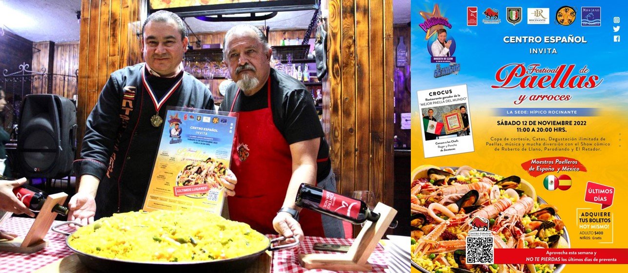 En #Metepec Festival de la Paella y Arroces