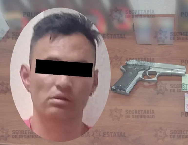 Capturan a asaltante en Metepec; estaría siendo investigado por otros robos en la zona