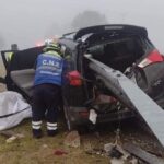 Un fallecido tras accidentarse camioneta a alta velocidad en Atlacomulco