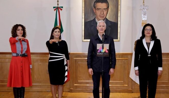 Cambios en el gabinete de Del Mazo; sale Martha Hilda Calderón