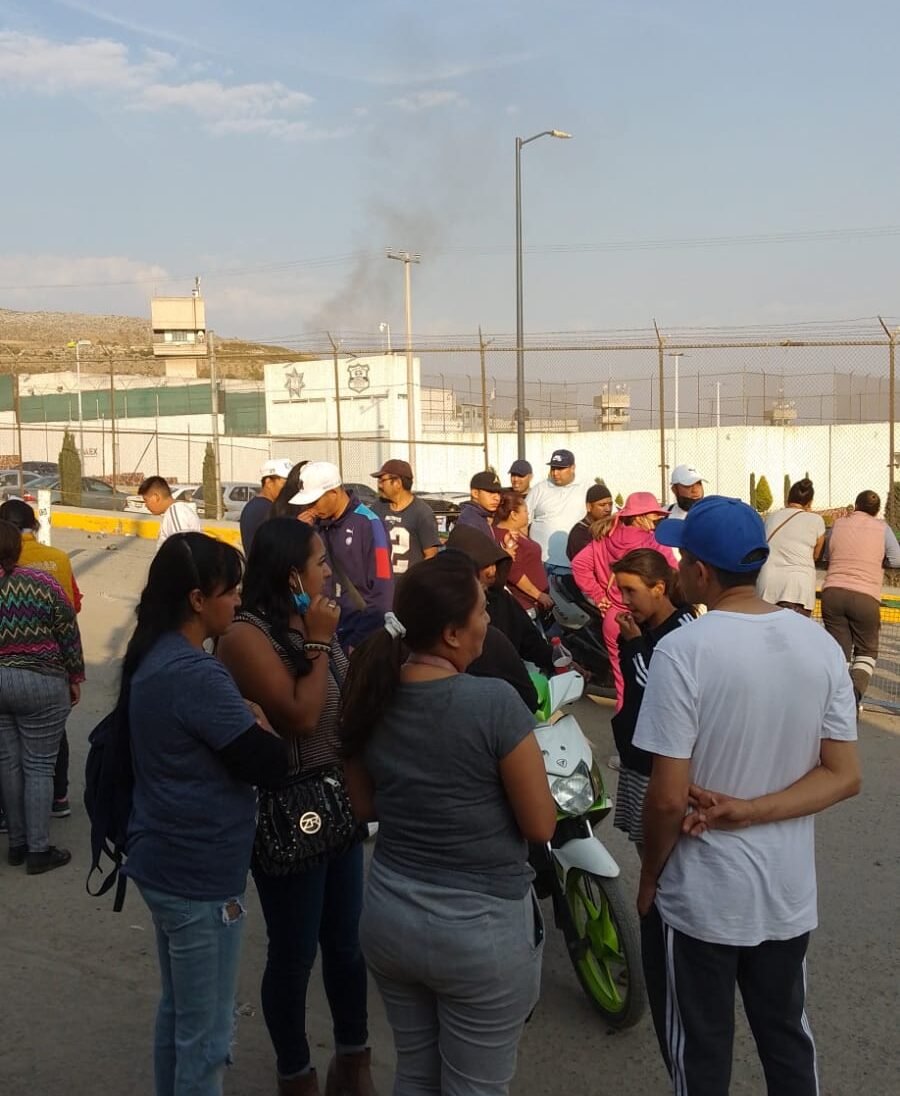 Controlan intento de motín en penal de Chiconautla