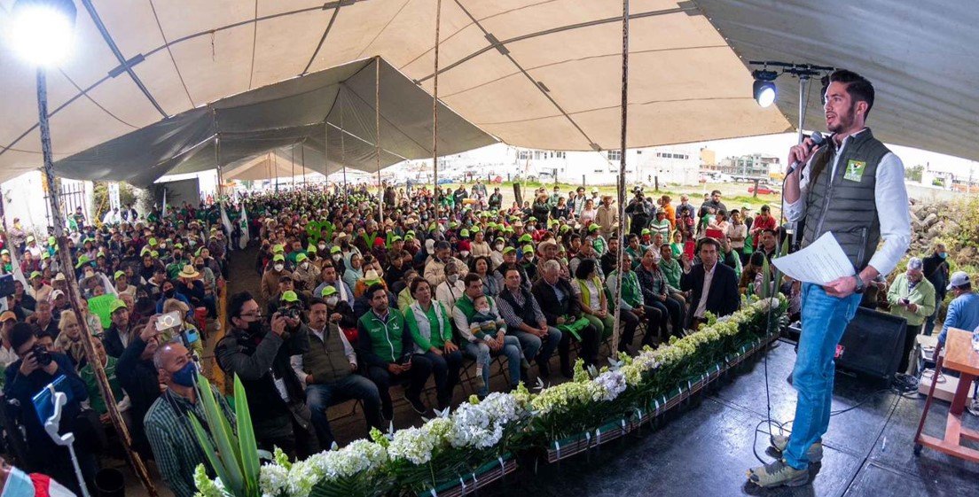 Couttolenc presume unidad del #PVEM