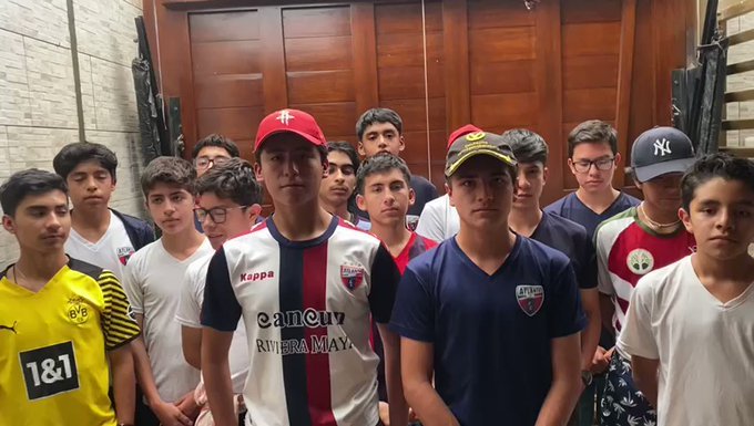22 niños de #Toluca piden ayuda desde Perú para poder regresar a México. VIDEO