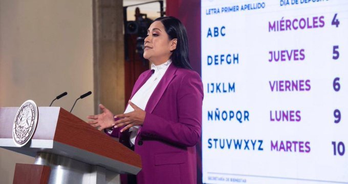 Inicia pago de pensiones a Adultos Mayores 2023 de la Secretaría de Bienestar