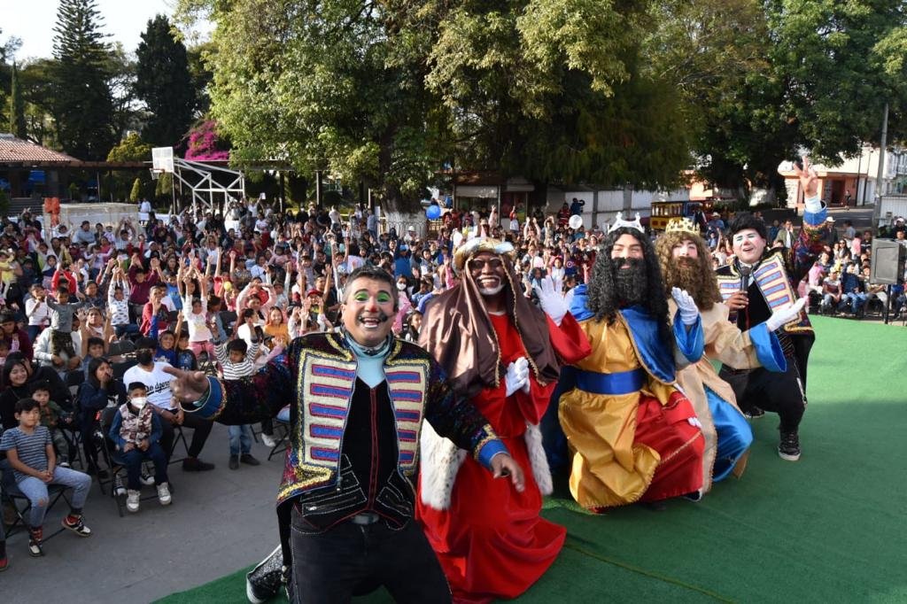 Desde Belén llegan los Reyes Magos a Ocuilan