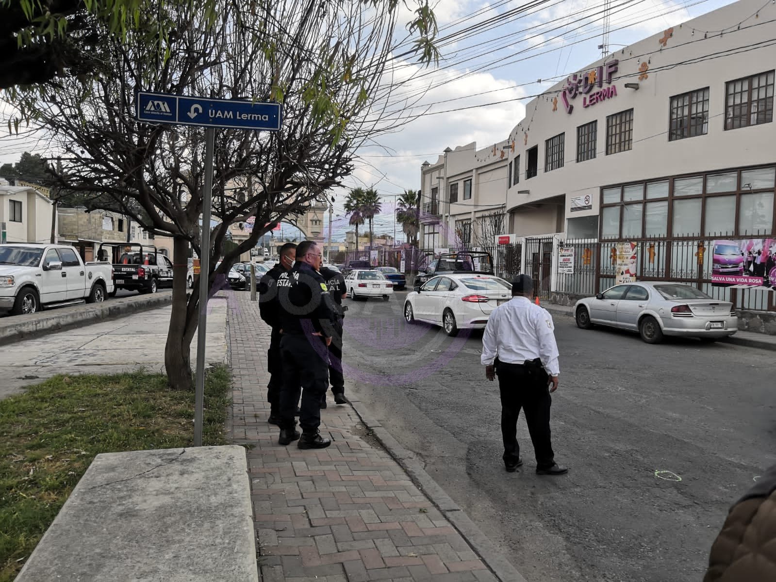 OJO: Nueva balacera en #Lerma; secuestraron a un hombre a plena luz del día