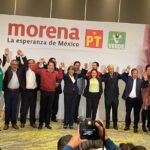 Morena, PVEM y PT firman acuerdo de coalición por el #Edoméx