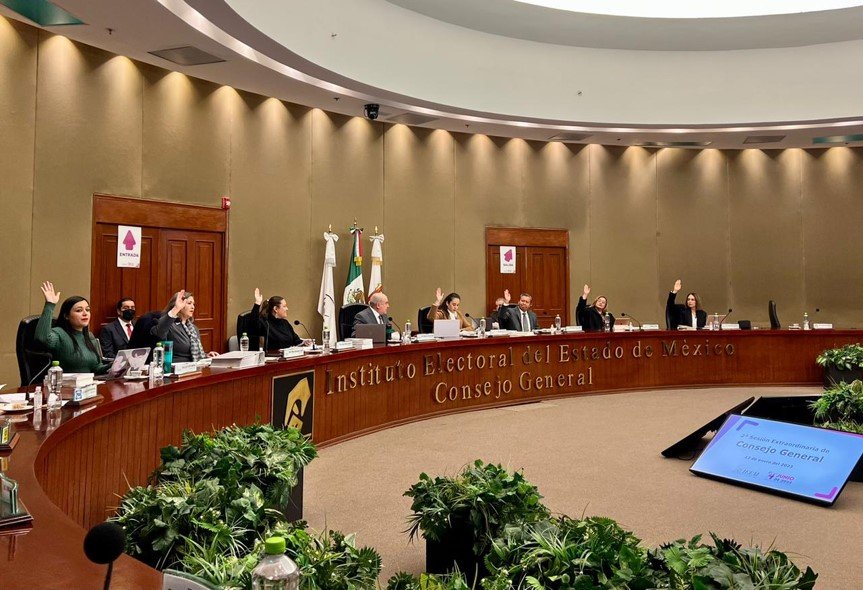 Casi mil 300 MDP ejercerán partidos políticos en elecciones #Edoméx 2023