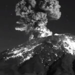 Reportan fuerte explosión en el Popocatépetl. Video