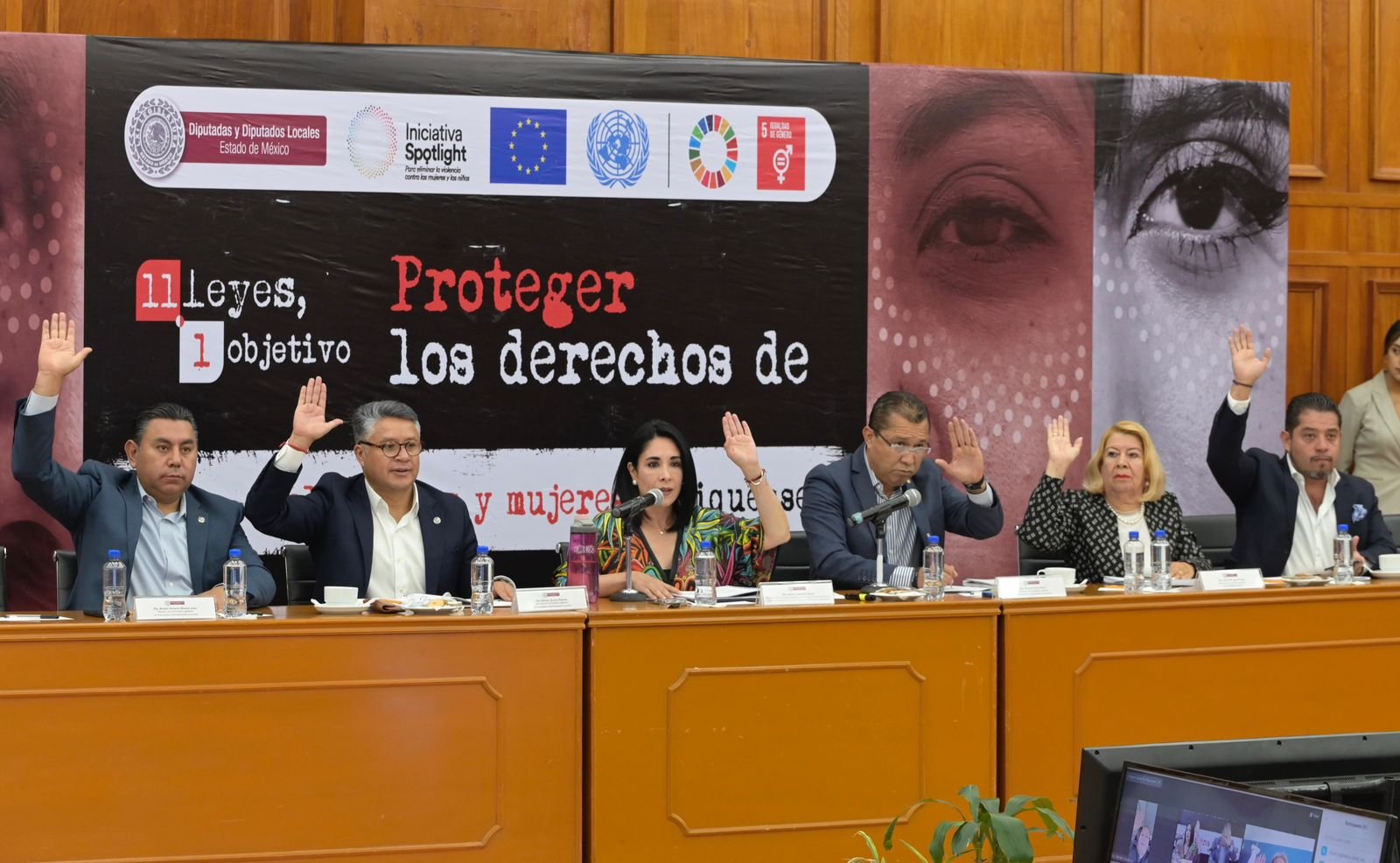 Legislatura mexiquense aprueba paquete de reformas impulsadas por Iniciativa Spotlight de ONU Mujeres