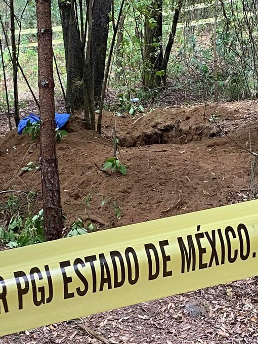 Localizan nueva fosa clandestina en #Ocoyoacac; suman 10 en la zona
