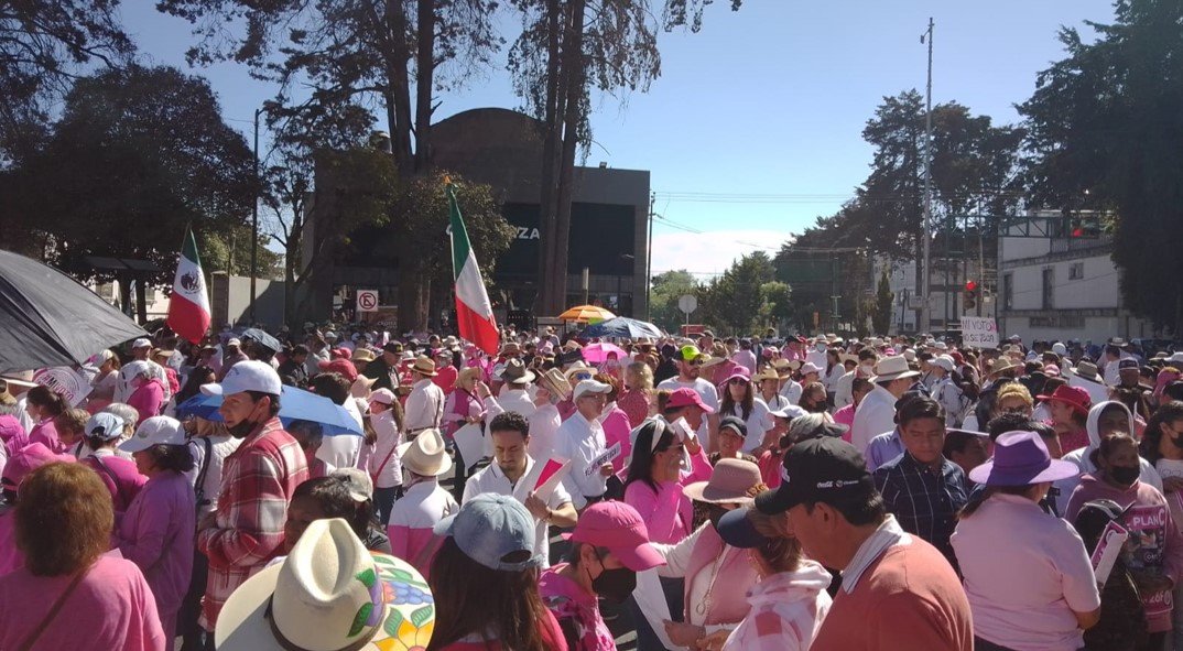 En #Toluca replican marcha para frenar “Plan B”