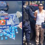 Capturan a sujeto por delitos contra la salud en #Toluca