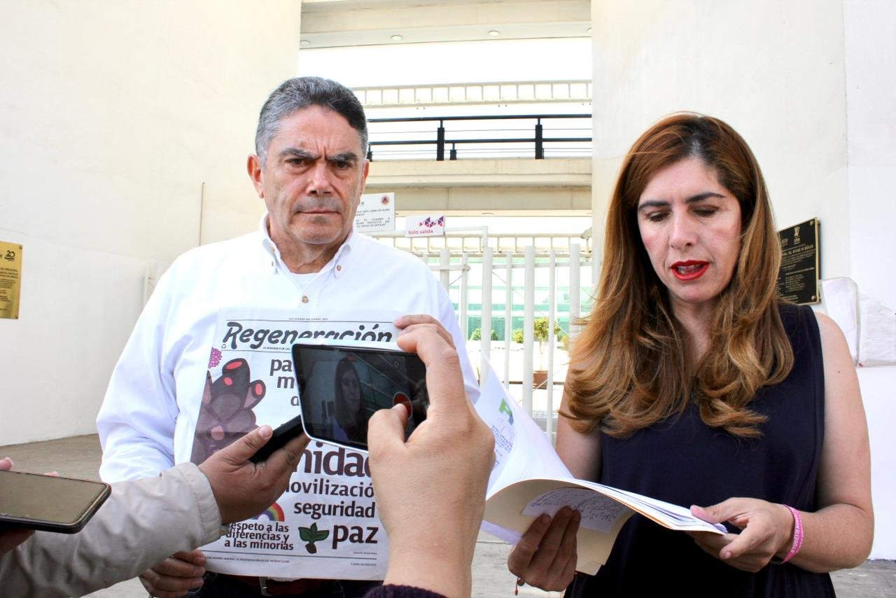 Dirigentes municipales del PAN y PRI denuncian a Morena por actos anticipados de campaña