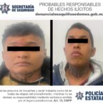 Tras persecución, capturan en #Zinacantepec a dos de 'La FM' que cometieron secuestro en Toluca