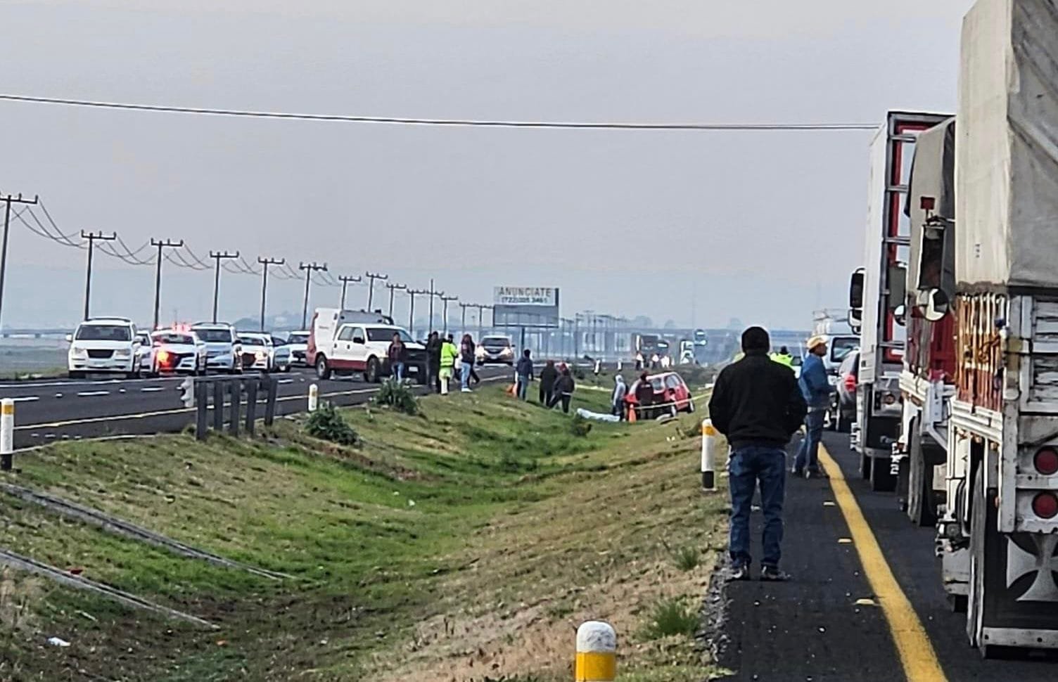 Un fallecido tras accidente en Libramiento de #Toluca