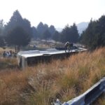 OJO: Fuerte accidente de autobús en la México-Toluca; decenas de heridos