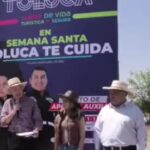 Alcalde da bienvenida a quienes visitan la ciudad, con Operativo Semana Santa Toluca Te Cuida