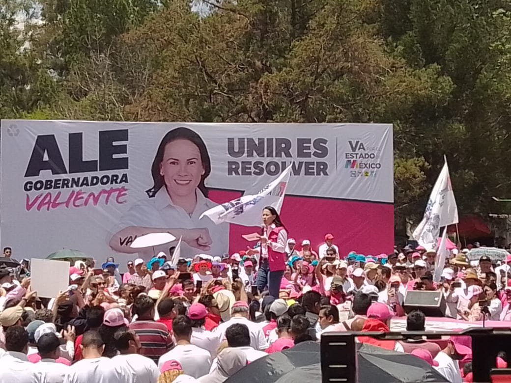 Tienen una candidata que dará la vida por las causas ciudadanas: Alejandra del Moral