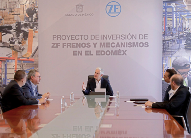 Grupo ZF invertirá 795 mdp en planta automotriz de #Toluca