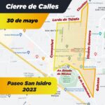 OJO: Estas calles estarán cerradas en #Metepec por Paseo de San Isidro, este 30 de mayo