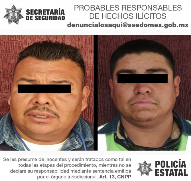 Capturan a extorsionadores que se ostentaban como trabajadores de CFE