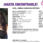 Piden ayuda para localizar a Axel Jimena, cumple 6 días desaparecida