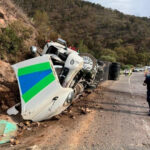 Aparatoso accidente de tráiler en la Atlacomulco-Acambay