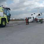 OJO: Aeronave realiza dramático aterrizaje de emergencia en el AIFA. Video