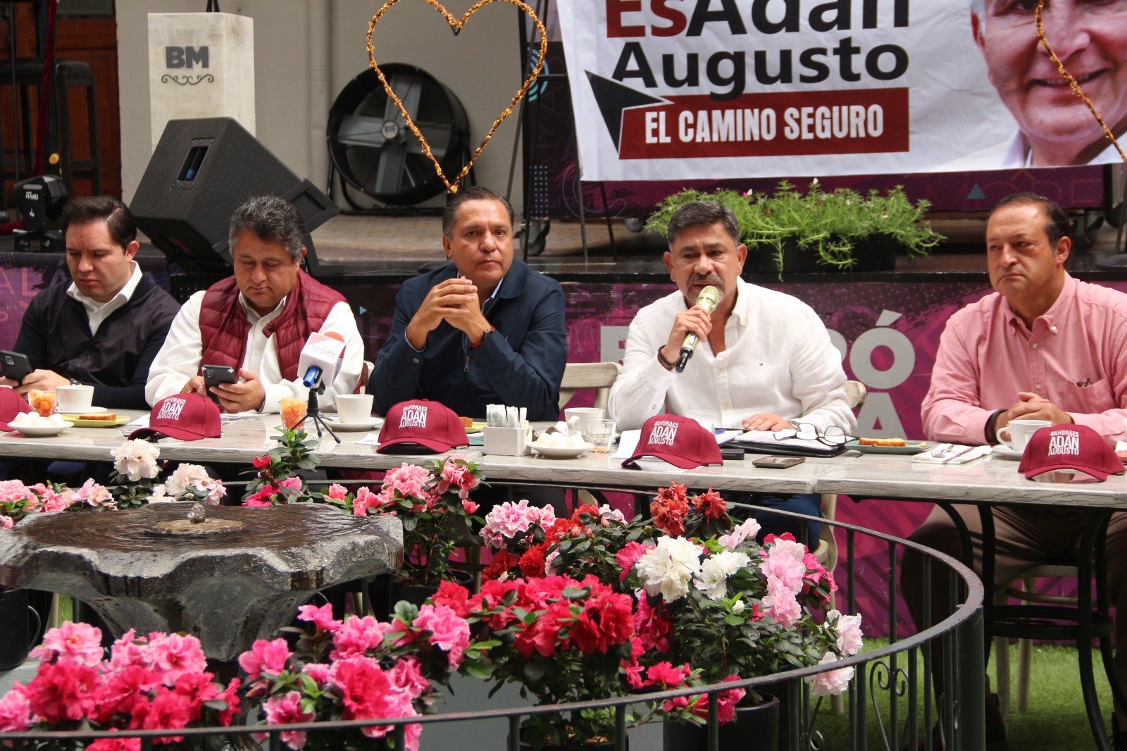 Adán Augusto, el que mayor presencia tiene en el Estado México