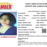 Piden ayuda para localizar a Itzel, menor extraviada en #Zinacantepec