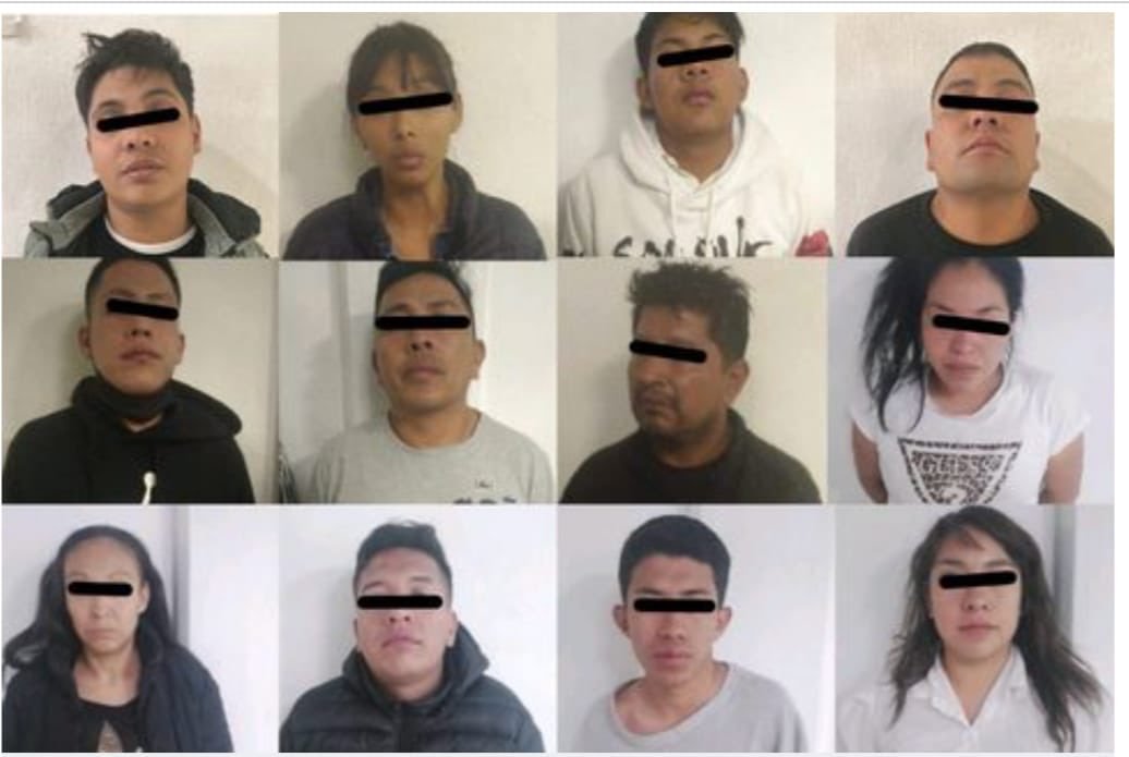 Capturan a 12 sujetos robando celulares y carteras durante concierto en #Ecatepec