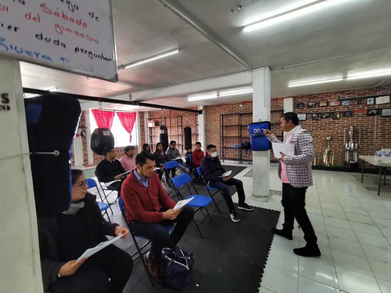 Abren curso para entrenadores de boxeo en el Centro Ceremonial Otomí