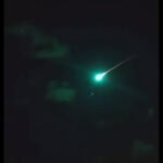 Así se vio el meteorito que cayó en México causando enorme resplandor. Videos