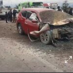 OJO: Fuerte accidente en la Toluca-Tenango; está bloqueada la carretera